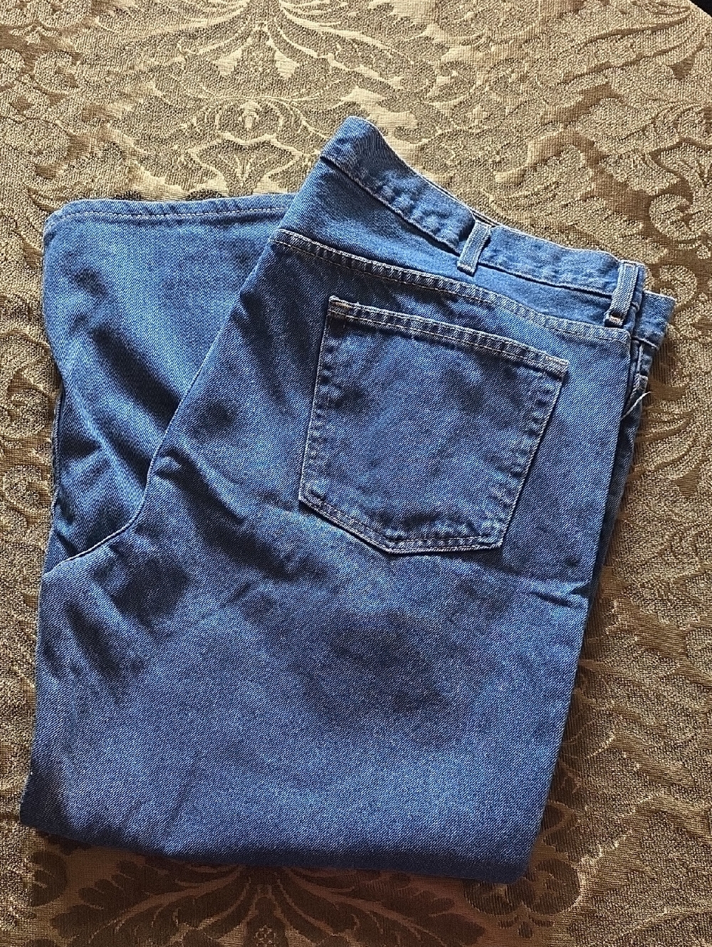 George Men's Relaxed Jeans - Deep Blue Denim